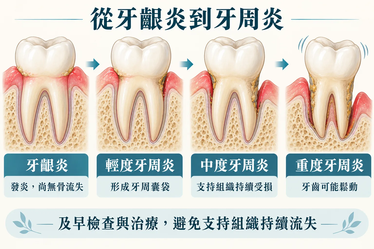 刷牙流血是牙周病嗎？牙周病警訊
